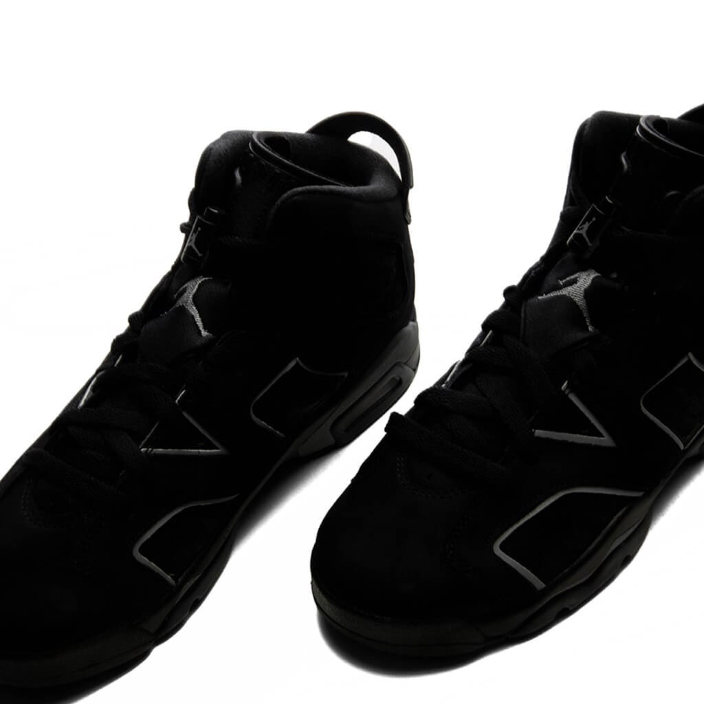 Air Jordan 6 Retro 'Cap and Gown' (GS) - Black/Reflect Silver/Black Jordan