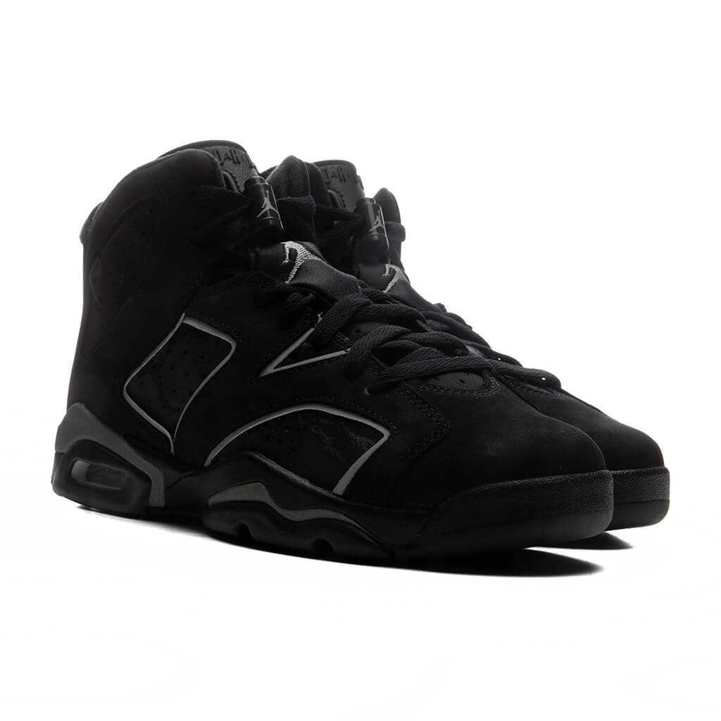 Air Jordan 6 Retro 'Cap and Gown' (GS) - Black/Reflect Silver/Black Jordan