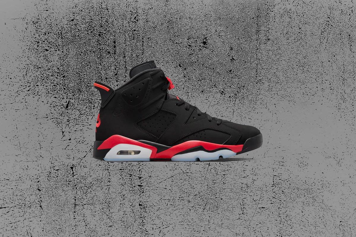 Air Jordan 6 Retro 'Infrared Salesman' - Black/Light Crimson Jordan