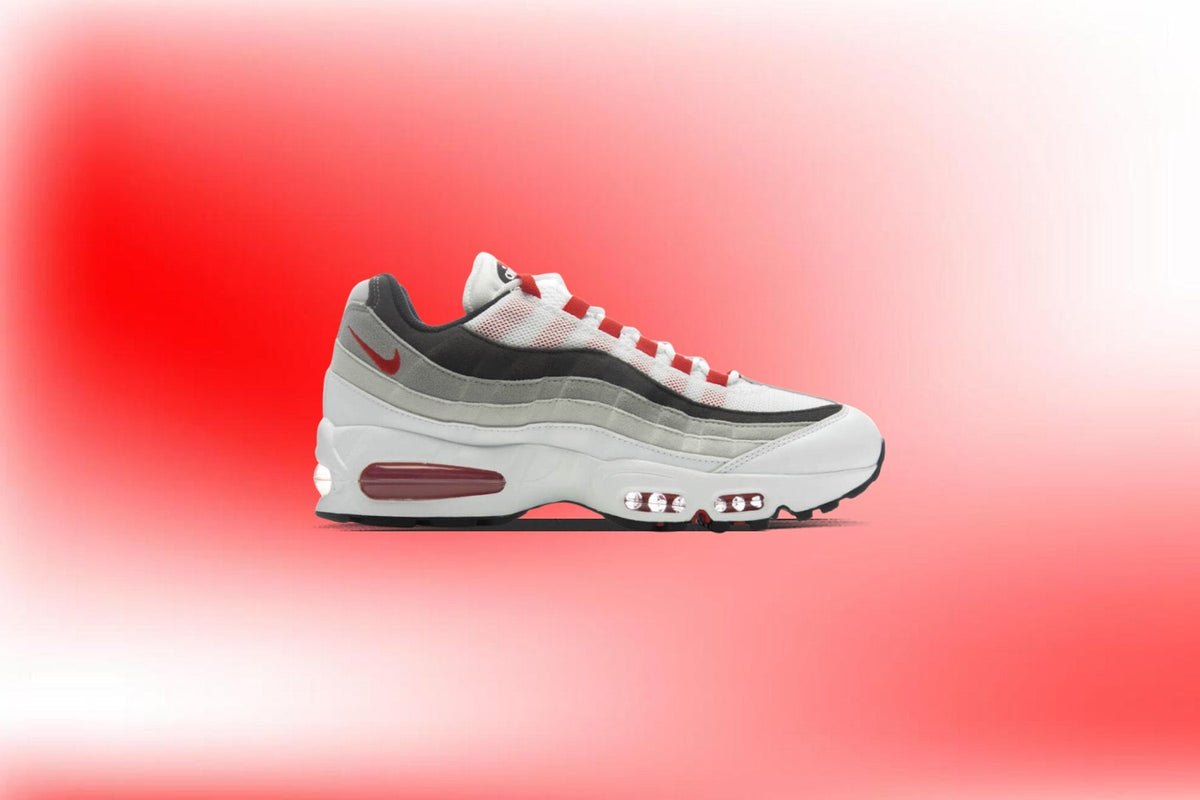 Air Max 95 Big Bubble Premium 'Comet Red' - White/Comet Red/Neutral Grey/Medium Grey Nike