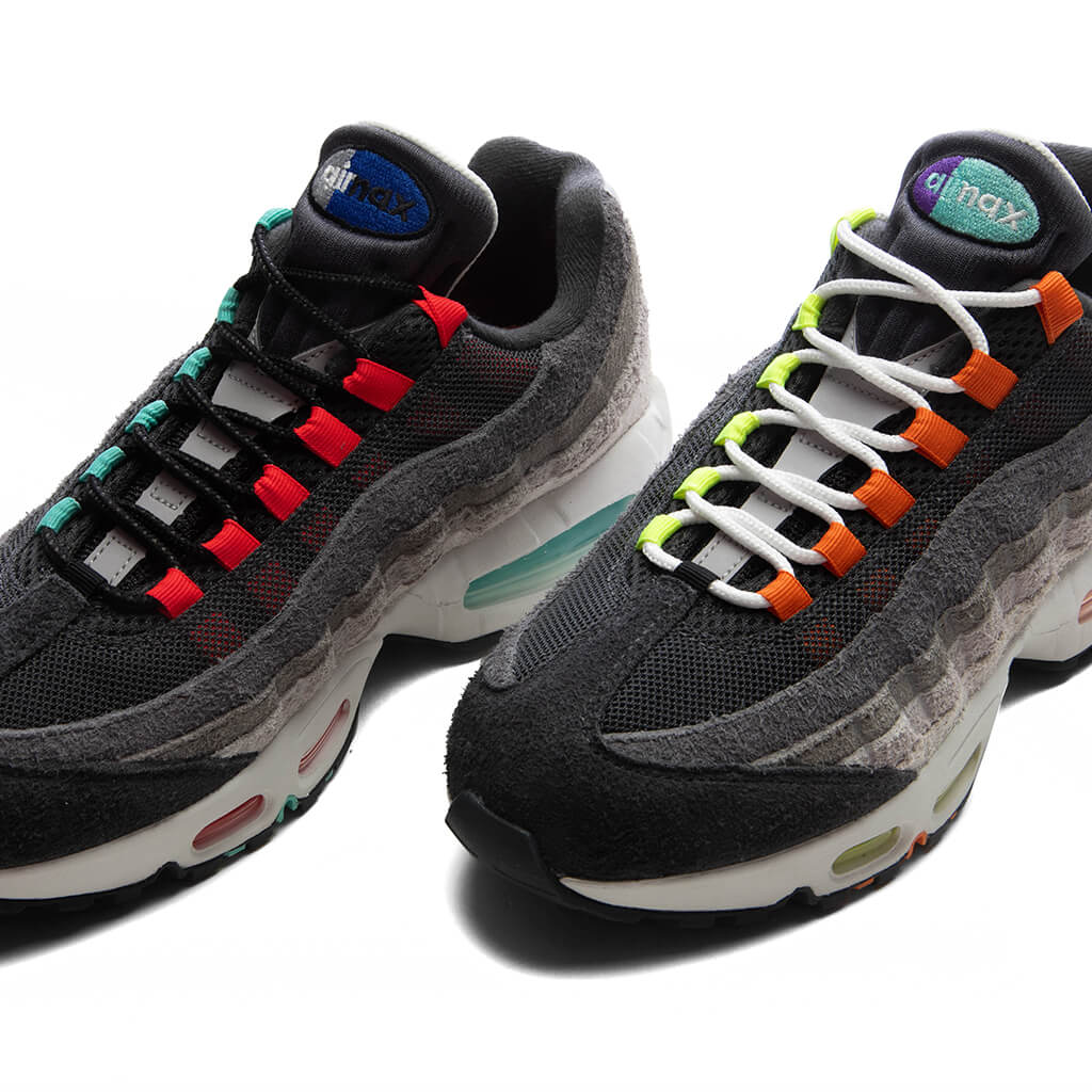 Air Max 95 Big Bubble 'Greedy' - Hyper Turq/Volt/Solar Red Nike