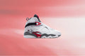 Air Jordan 8 Retro 'Bugs Bunny' (GS) - White/Black/True Red Jordan
