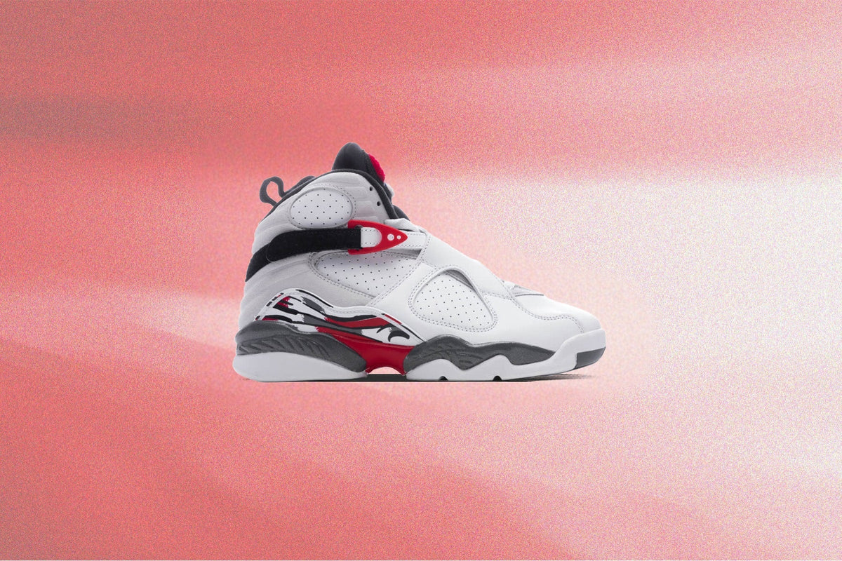 Air Jordan 8 Retro 'Bugs Bunny' (GS) - White/Black/True Red Jordan