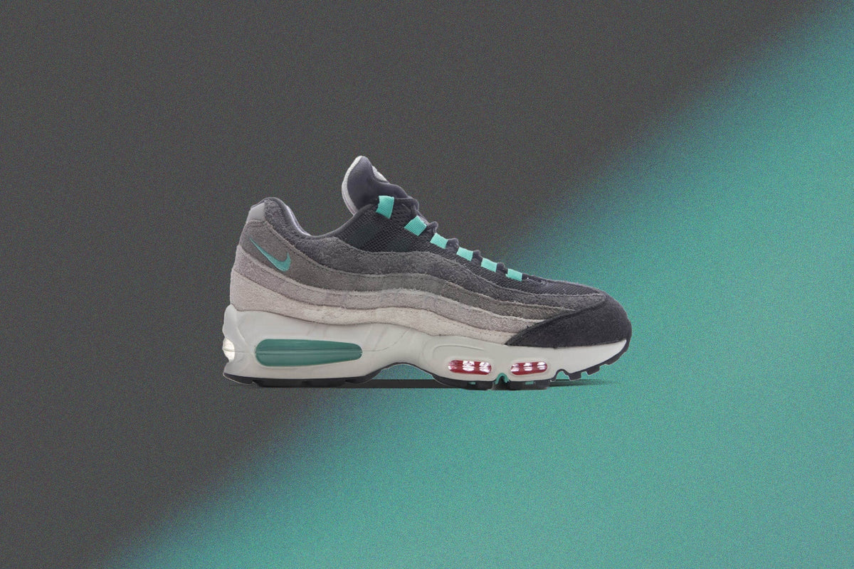 Air Max 95 Big Bubble 'Greedy' - Hyper Turq/Volt/Solar Red Nike