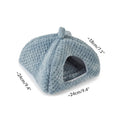 Extra Soft Fleece Hide for Guinea Pigs | Dusky Blue Kavee Pets Ltd UK