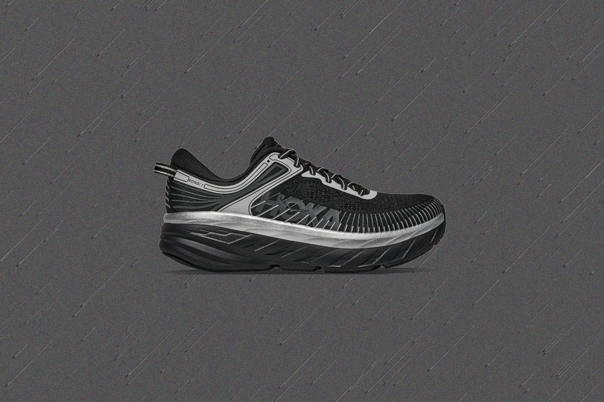 Bondi 7 - Black/Stardust Hoka