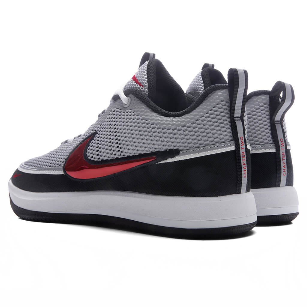 Book 2 'Spiridon' - Metallic Silver/Black/Sport Red Nike