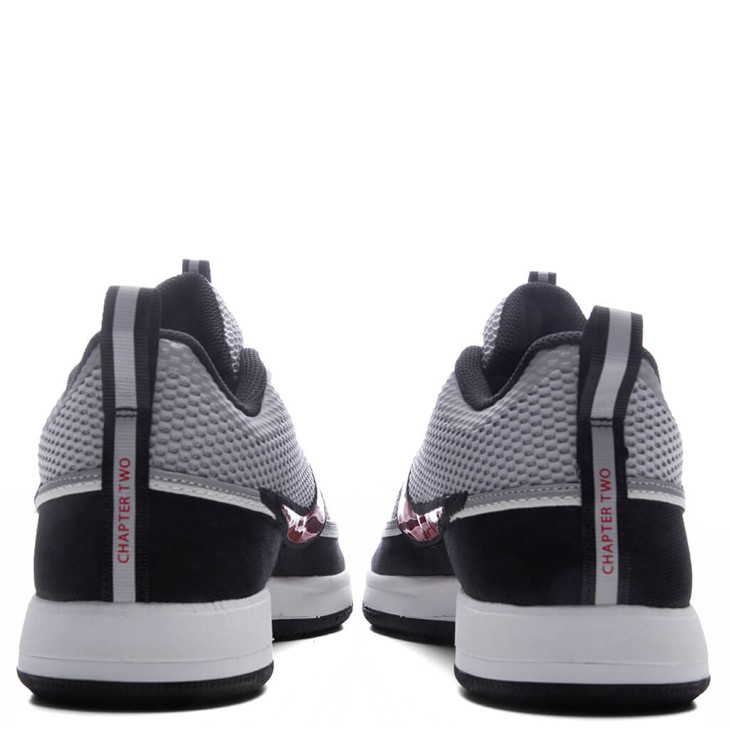 Book 2 'Spiridon' - Metallic Silver/Black/Sport Red Nike
