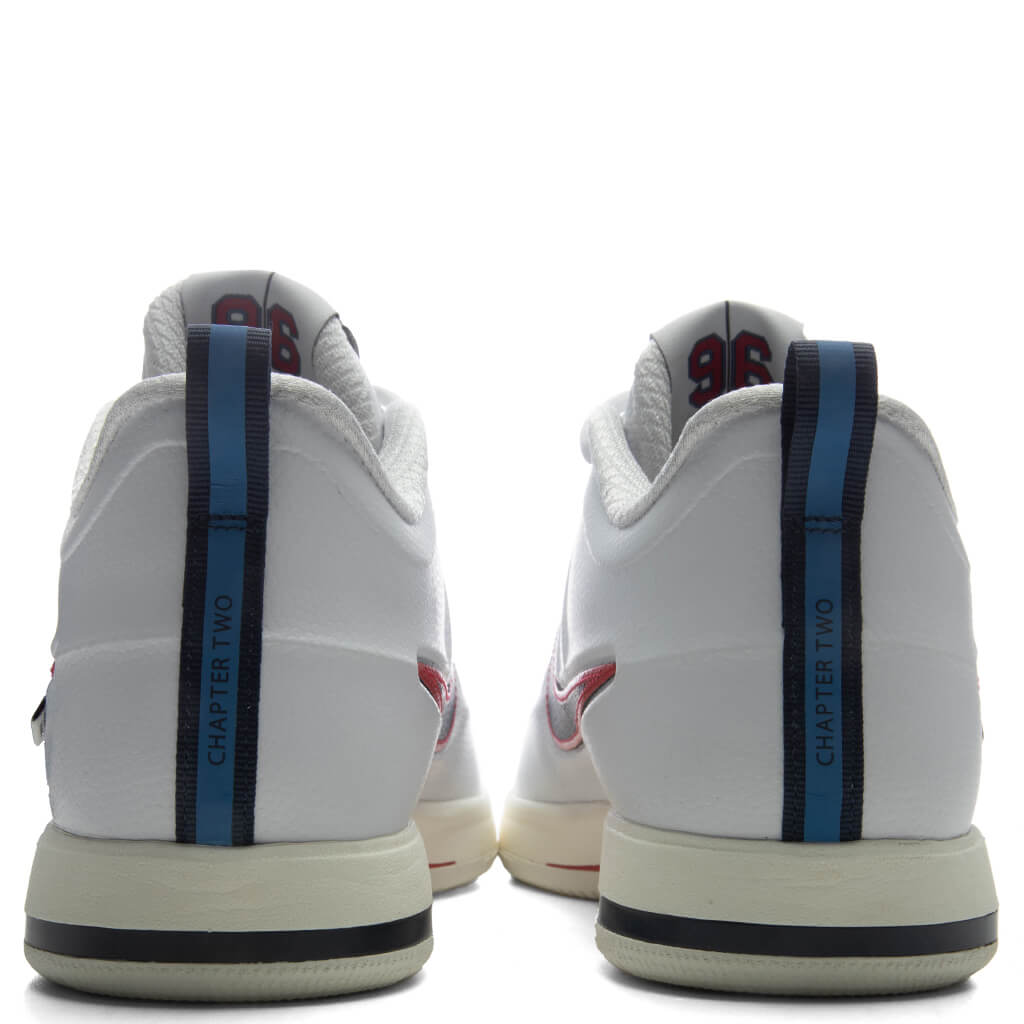 Book 2 'WNBA 30th Anniversary' - White/Midnight Navy/Fireberry Nike