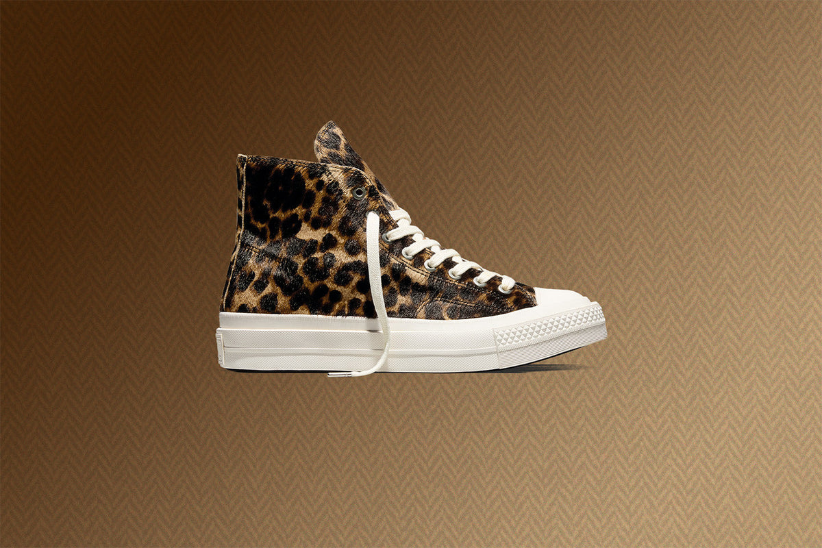 First String Chuck Taylor All Star - Leopard/Snow White/Marshmallow Converse