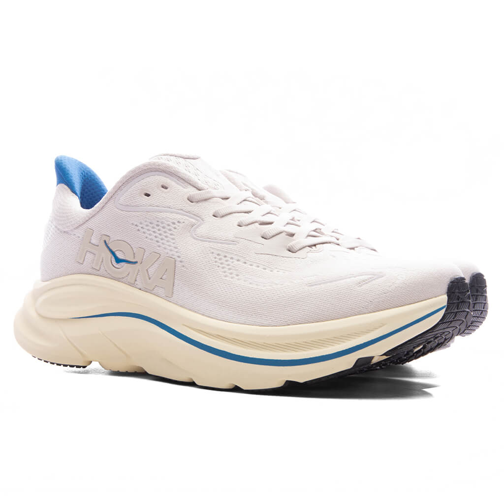 Clifton 10 - Stucco/Virtual Blue Hoka