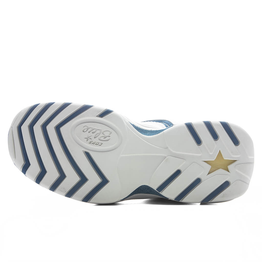 Cons Mid 'Kentucky Denim' - Federal Blue/Vintage White Converse