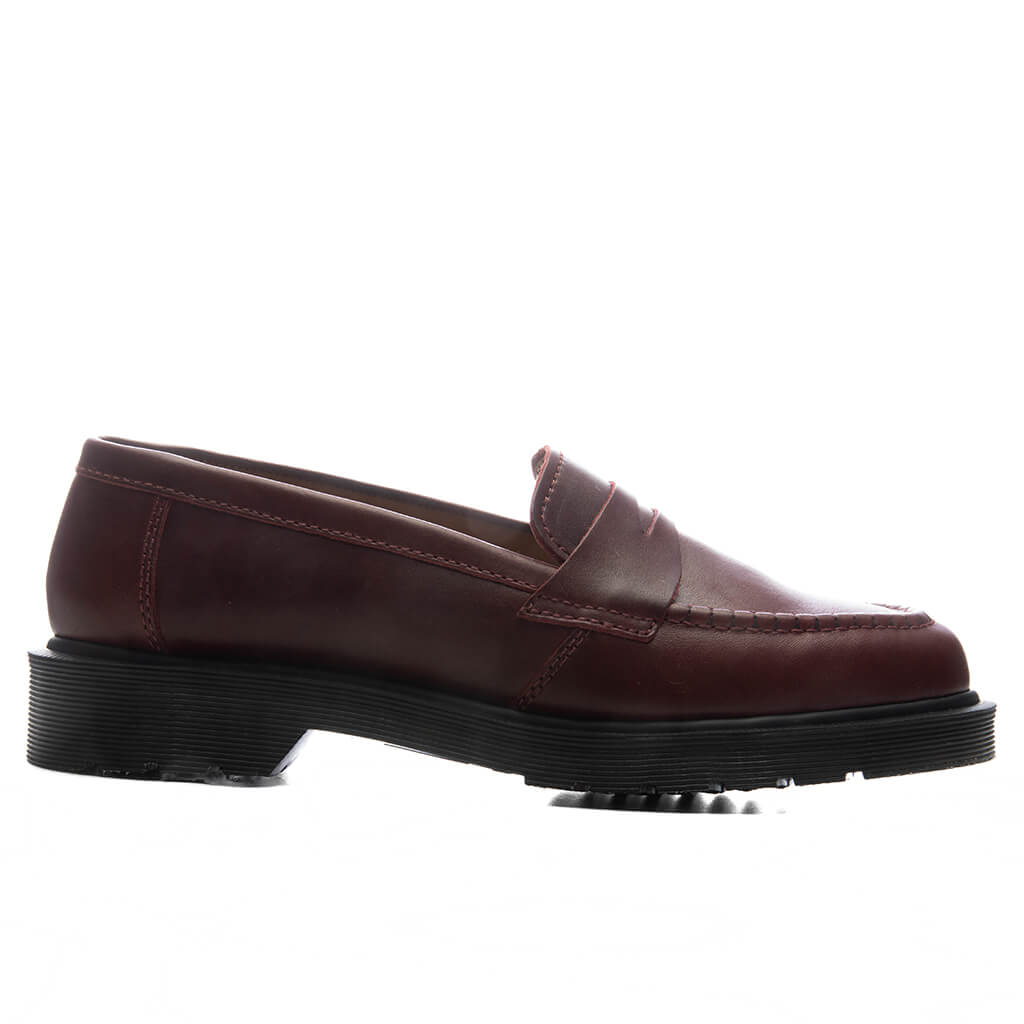 Delapre Penny Loafer - Burgundy Dr. Martens