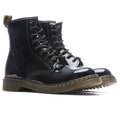 Youth 1460 Patent Leather Lace Up Boots - Black Dr. Martens