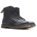 Youth 1460 Softy T Leather Lace Up Boots - Black Softy Dr. Martens