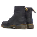 Youth 1460 Softy T Leather Lace Up Boots - Black Softy Dr. Martens