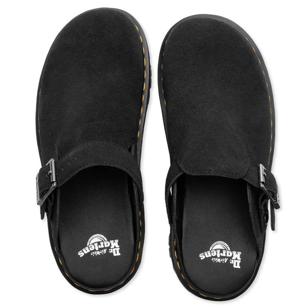 Zebzag Mule Suede - MB Black Dr. Martens