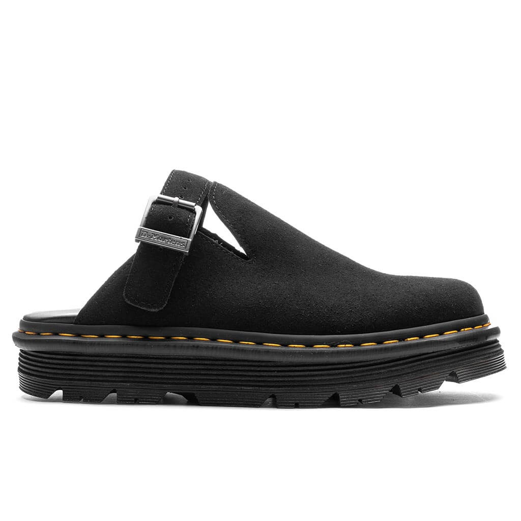 Zebzag Mule Suede - MB Black Dr. Martens