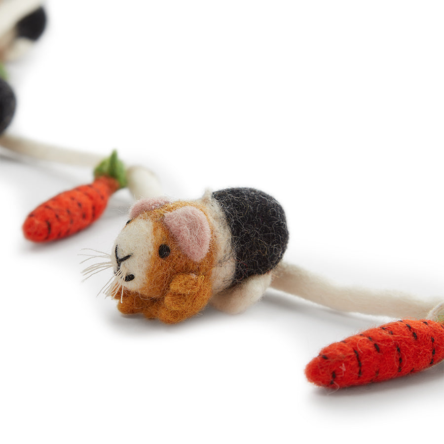 Guinea Pig Felt Garland Kavee C&C cages