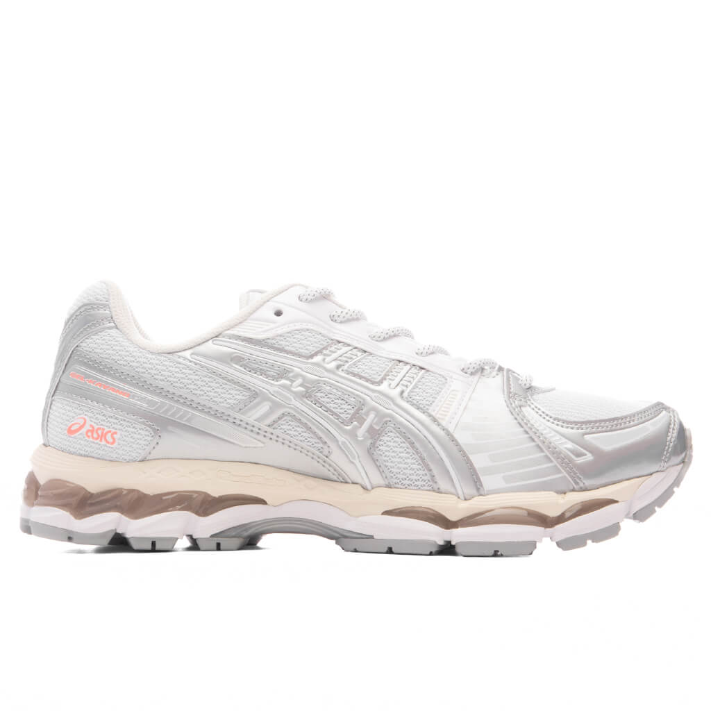 Gel-Kayano 12.1 - White/Pure Silver Asics