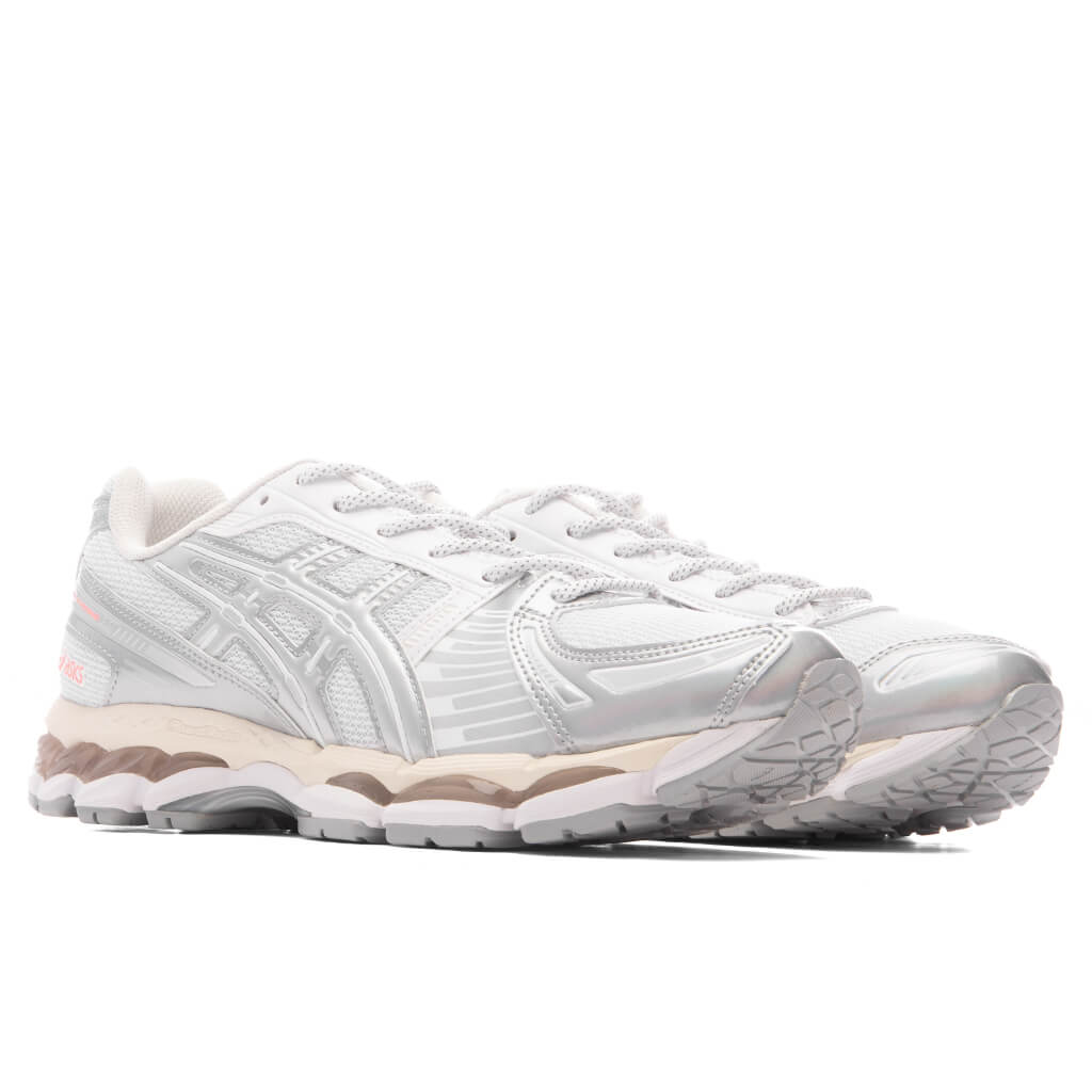 Gel-Kayano 12.1 - White/Pure Silver Asics
