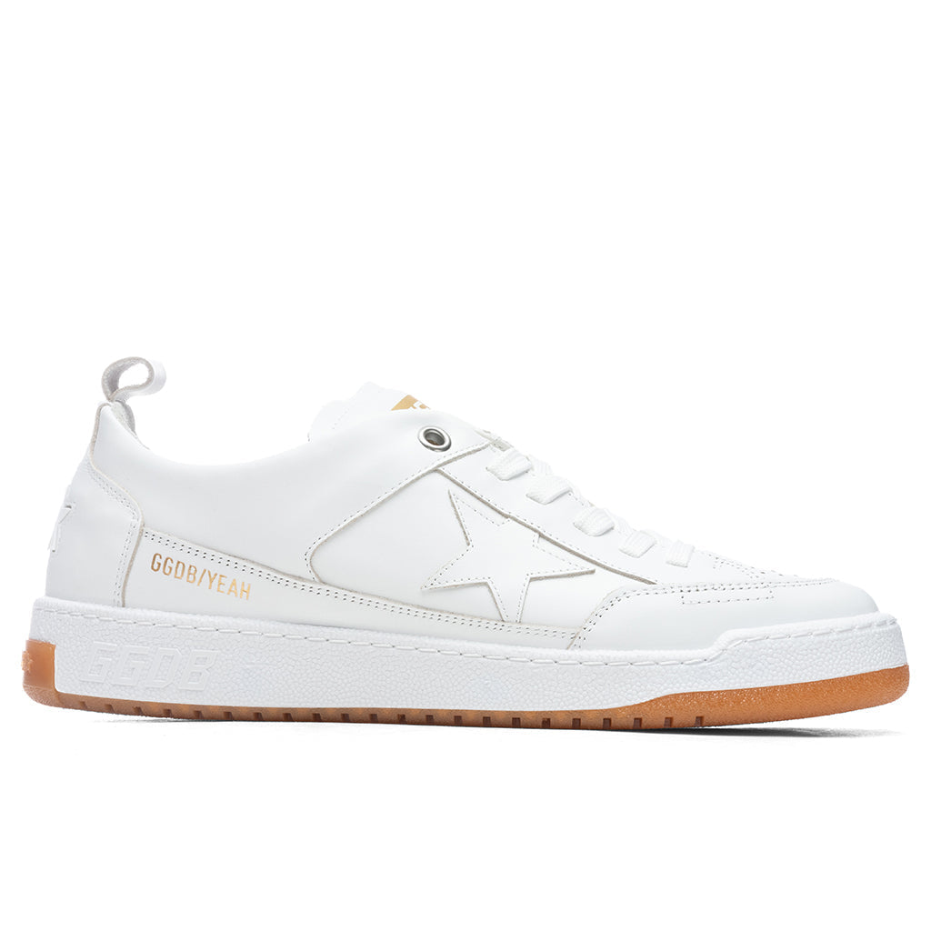 Yeah - Optic White Golden Goose