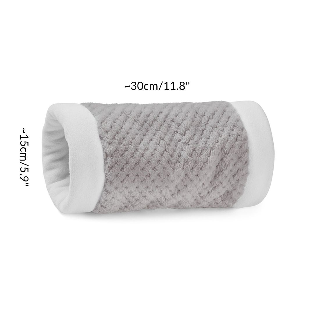 Extra Soft Tunnel for Guinea Pigs | Velvet Grey Kavee Pets Ltd UK