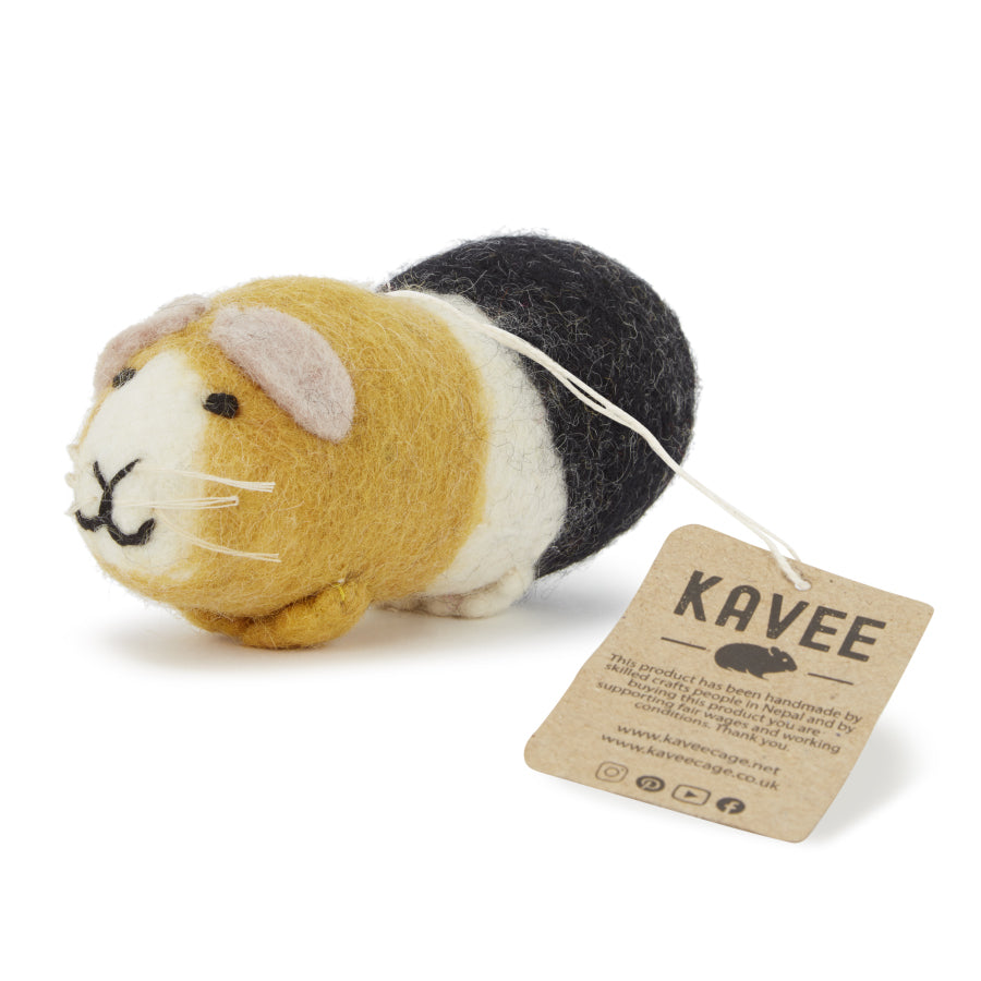 Guinea Pig Felt Soft Toy Kavee C&C cages