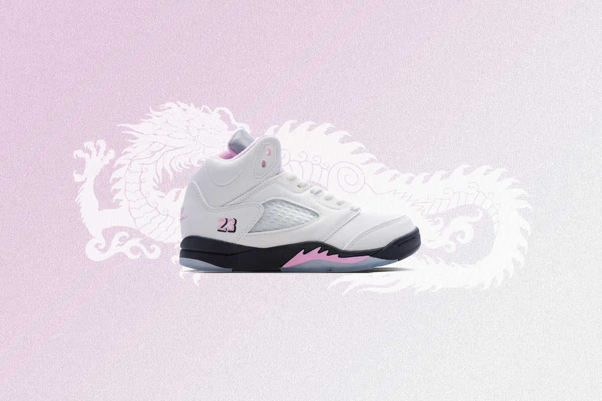 Air Jordan 5 Retro OG '35th Anniversary' (PS) - White/Black/Med Soft Pink/White Jordan