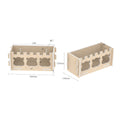 Wooden Hay Rack for Guinea Pigs | Royal Pattern Kavee Pets Ltd UK