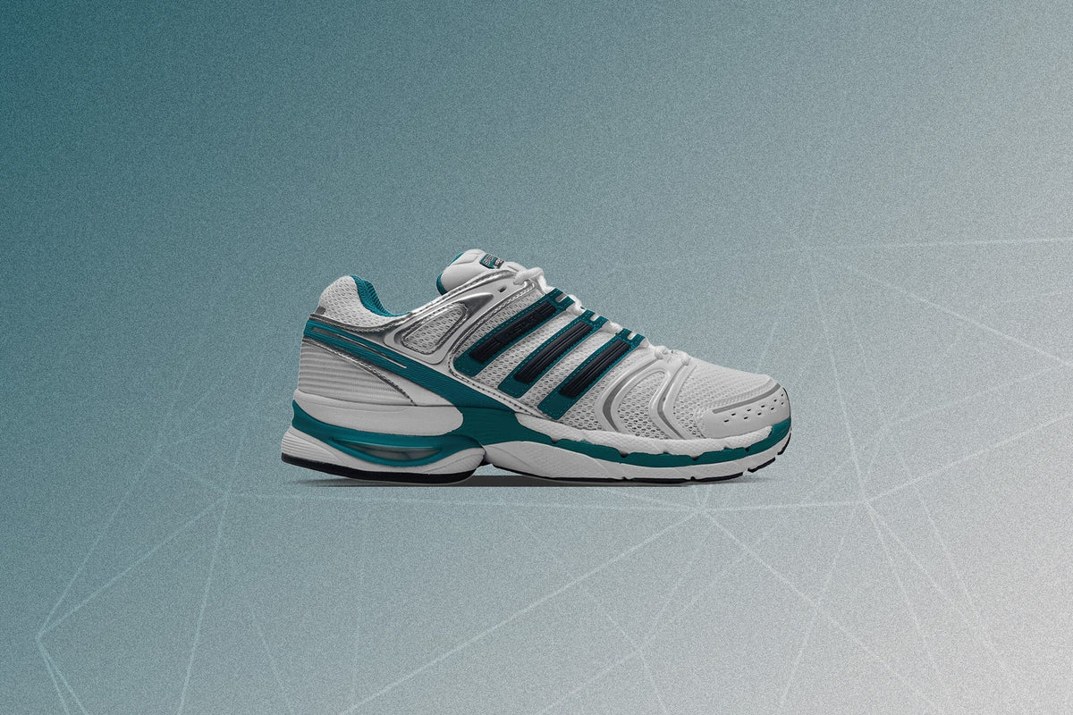 Adidas x Sporty & Rich Adistar Control 5 - White/Carbon/Pure Teal Adidas Originals
