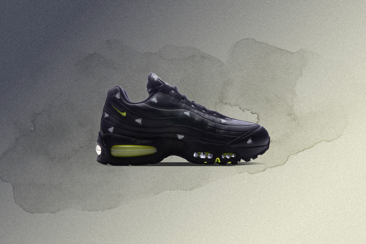 Air Max 95 Premium - Black/Neon Yellow/Black/Metallic Dark Grey Nike
