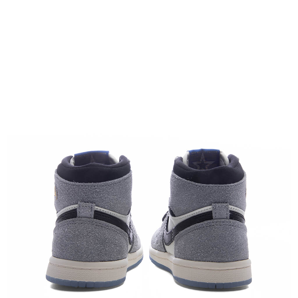 Air Jordan 1 Retro High OG 'All Star' (TD) - Cool Grey/Black/Game Royal Jordan