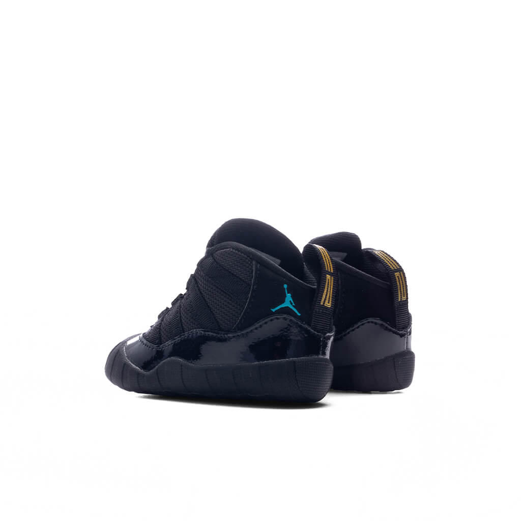 Air Jordan 11 Infant 'Gamma'- Black/Gamma Blue/Varsity Maize Jordan