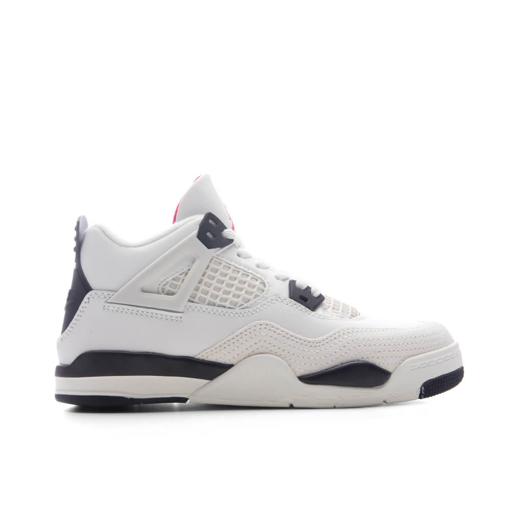 Air Jordan 4 Retro OG 'Flight Club' (PS) - Sail/Black/University Red Jordan