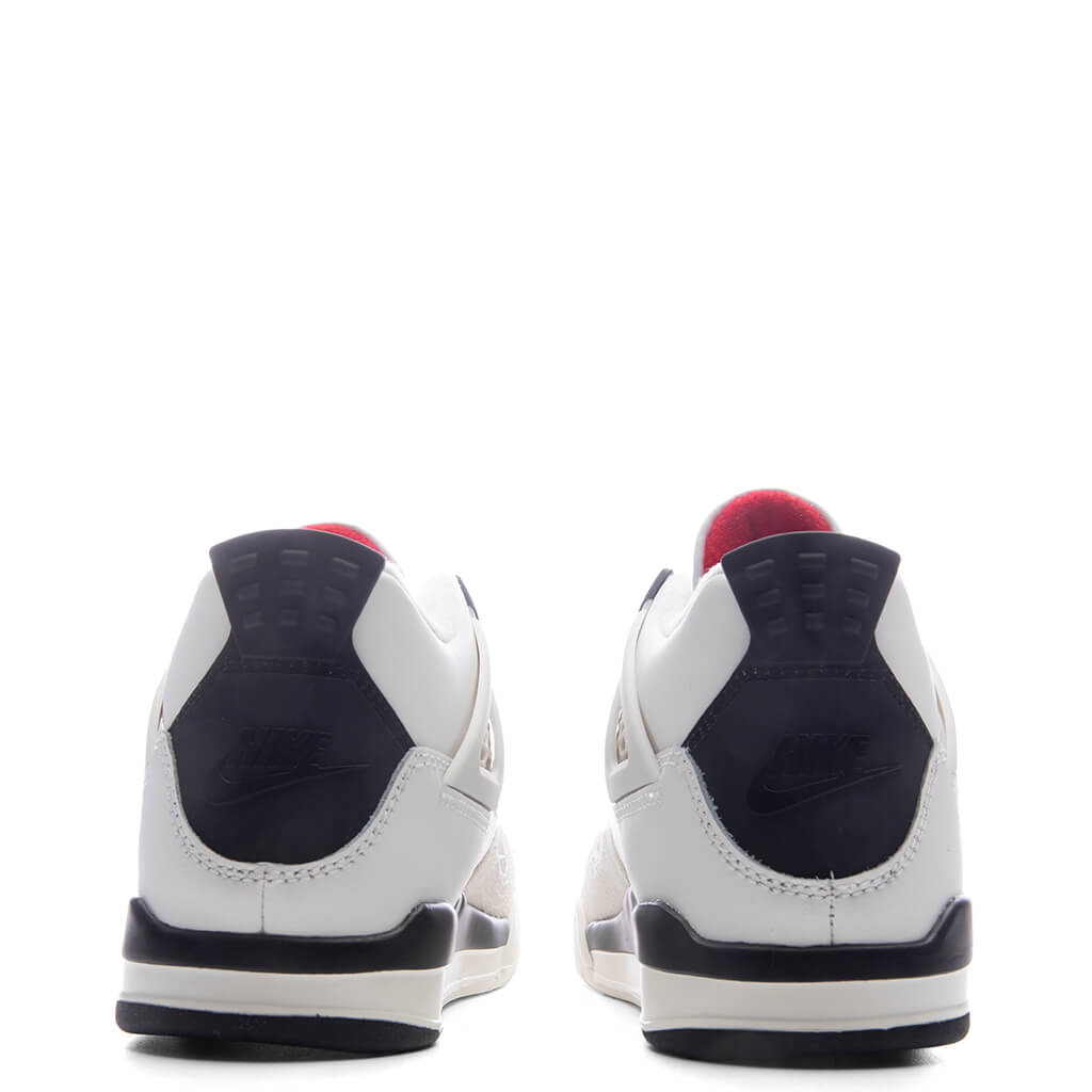 Air Jordan 4 Retro OG 'Flight Club' (PS) - Sail/Black/University Red Jordan