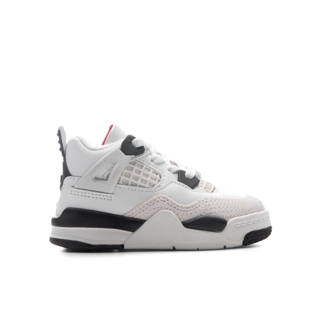 Air Jordan 4 Retro OG 'Flight Club' (TD) - Sail/Black/University Red Jordan