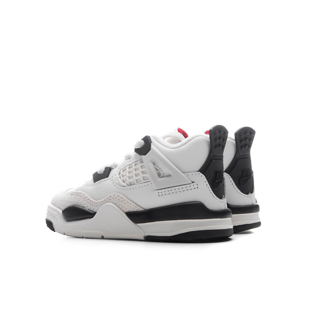 Air Jordan 4 Retro OG 'Flight Club' (TD) - Sail/Black/University Red Jordan