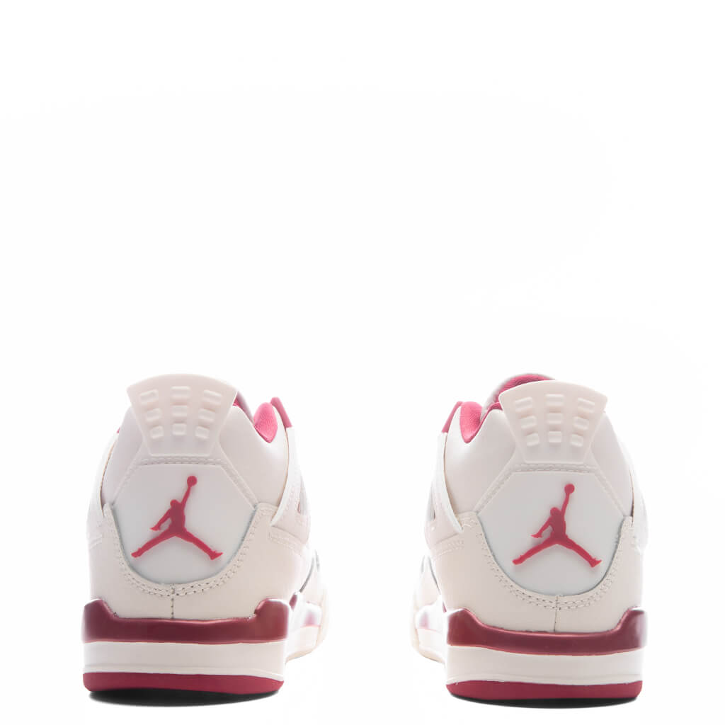 Air Jordan 4 Retro 'Valentine's Day' (PS) - Pale Ivory/Sierra Red Jordan