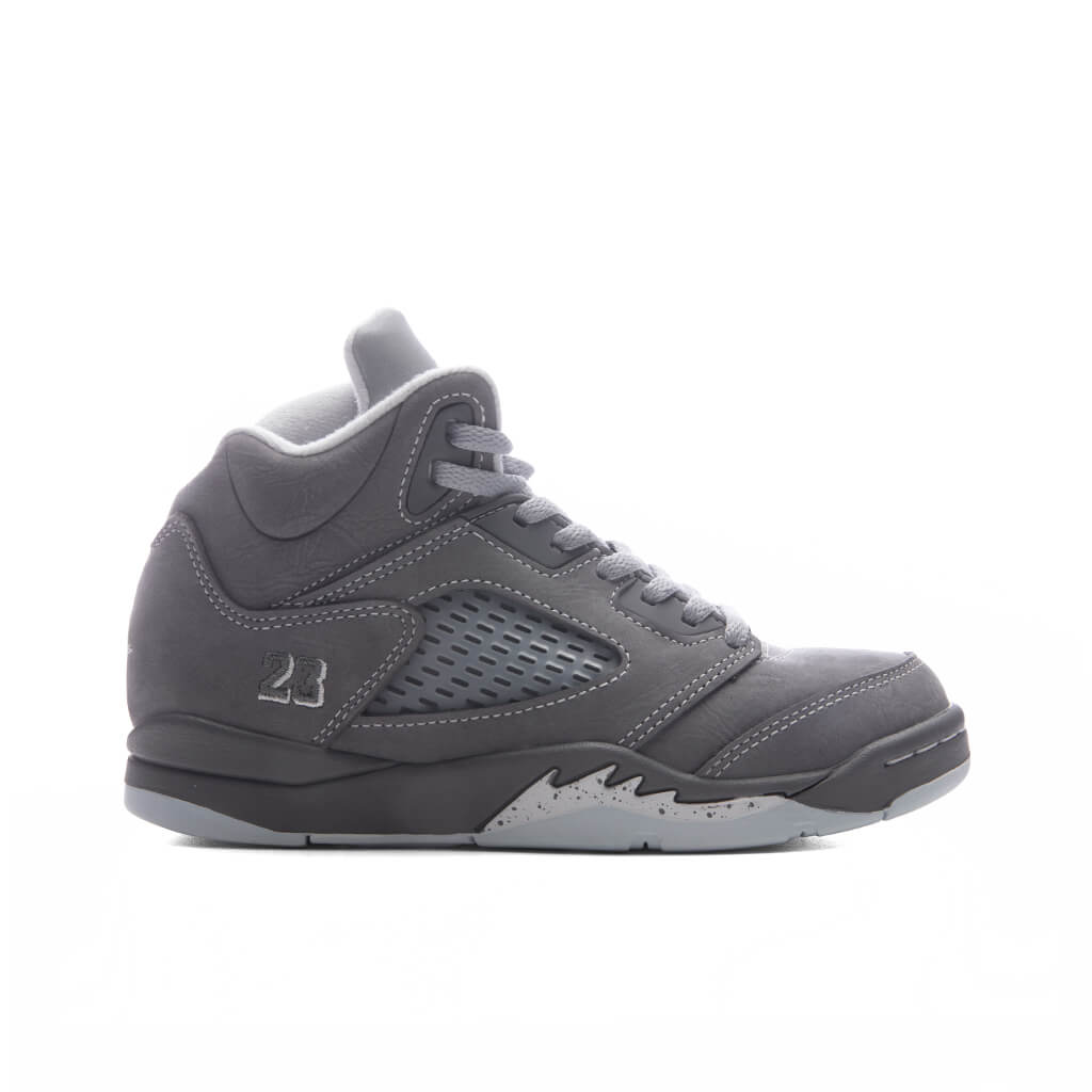 Air Jordan 5 Retro 'Wolf Grey' (PS) - Light Graphite/White/Wolf Grey Jordan