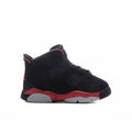 Air Jordan 6 Retro 'Infrared Salesman' (TD) - Black/Light Crimson Jordan