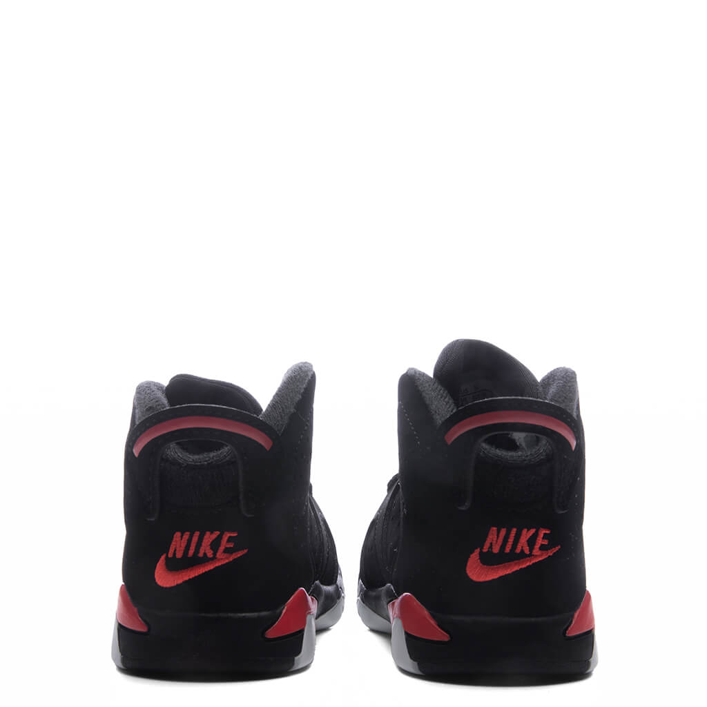 Air Jordan 6 Retro 'Infrared Salesman' (TD) - Black/Light Crimson Jordan