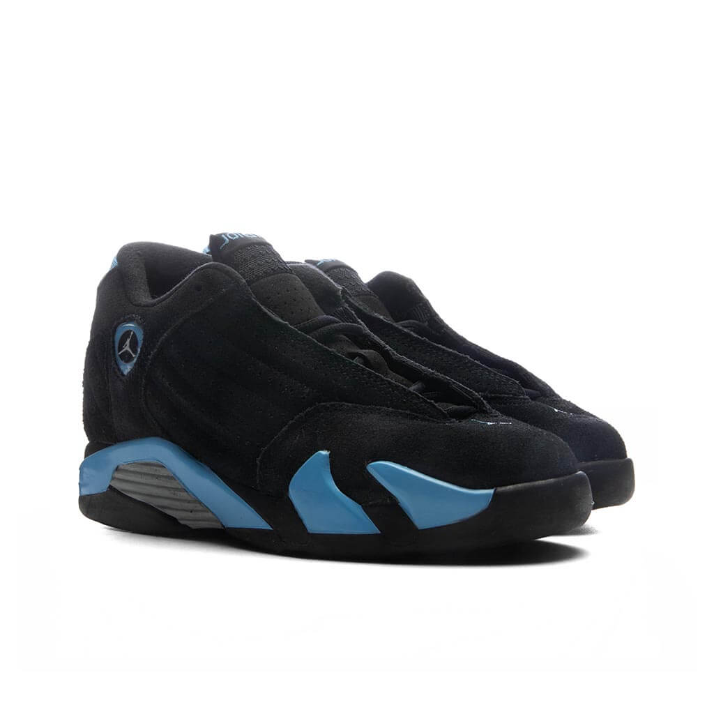 Air Jordan 14 Retro 'University Blue' (PS) - Black/White/University Blue Jordan