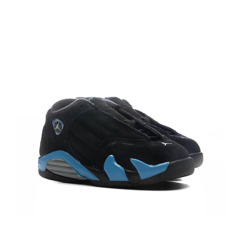 Air Jordan 14 Retro 'University Blue' (TD) - Black/White/University Blue Jordan