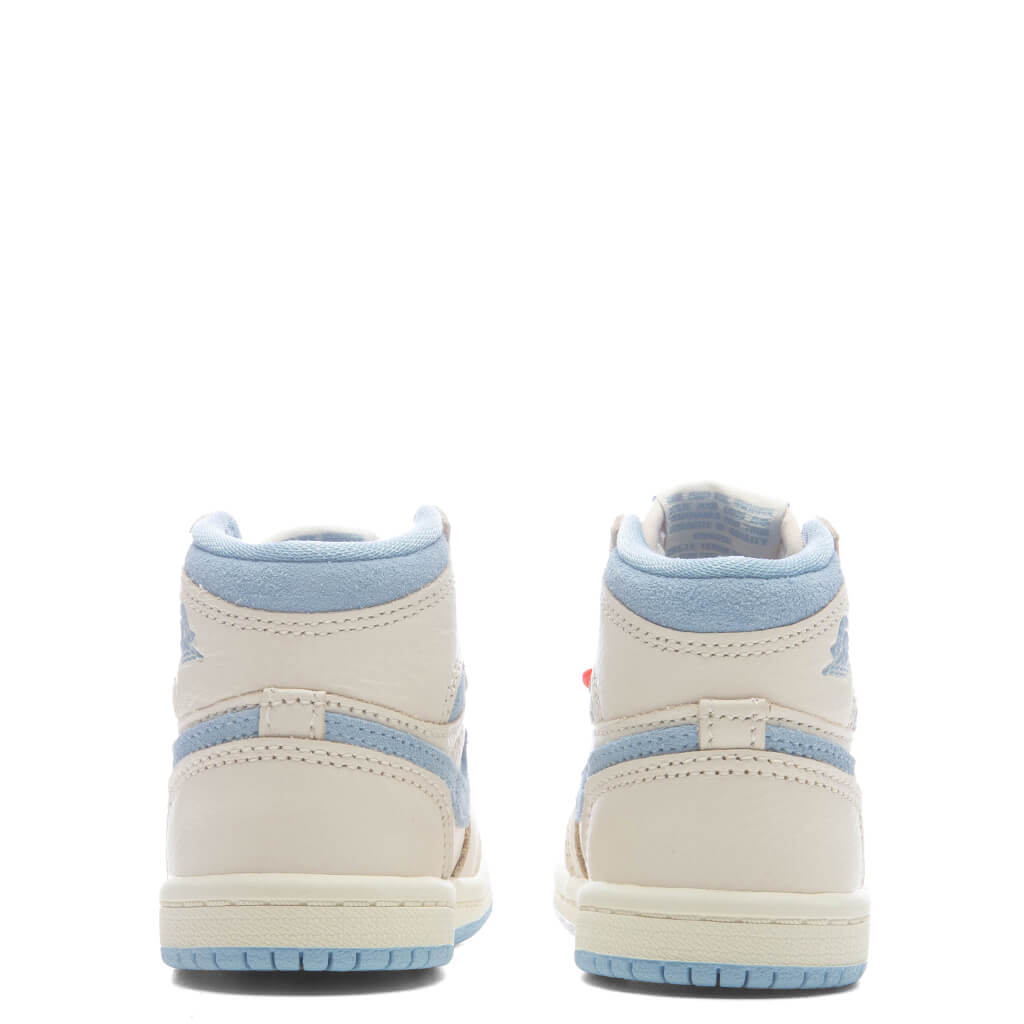 Air Jordan 1 Retro High OG 'Psychic Blue' (TD) - Pale Ivory/Psychic Blue/Coconut Milk Jordan