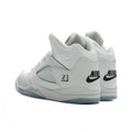 Air Jordan 5 Retro 'White Metallic' (PS) - White/Black/Metallic Silver Jordan