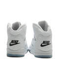 Air Jordan 5 Retro 'White Metallic' (PS) - White/Black/Metallic Silver Jordan