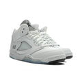 Air Jordan 5 Retro 'White Metallic' (PS) - White/Black/Metallic Silver Jordan