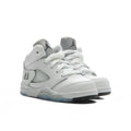 Air Jordan 5 Retro 'White Metallic' (TD) - White/Black/Metallic Silver Jordan