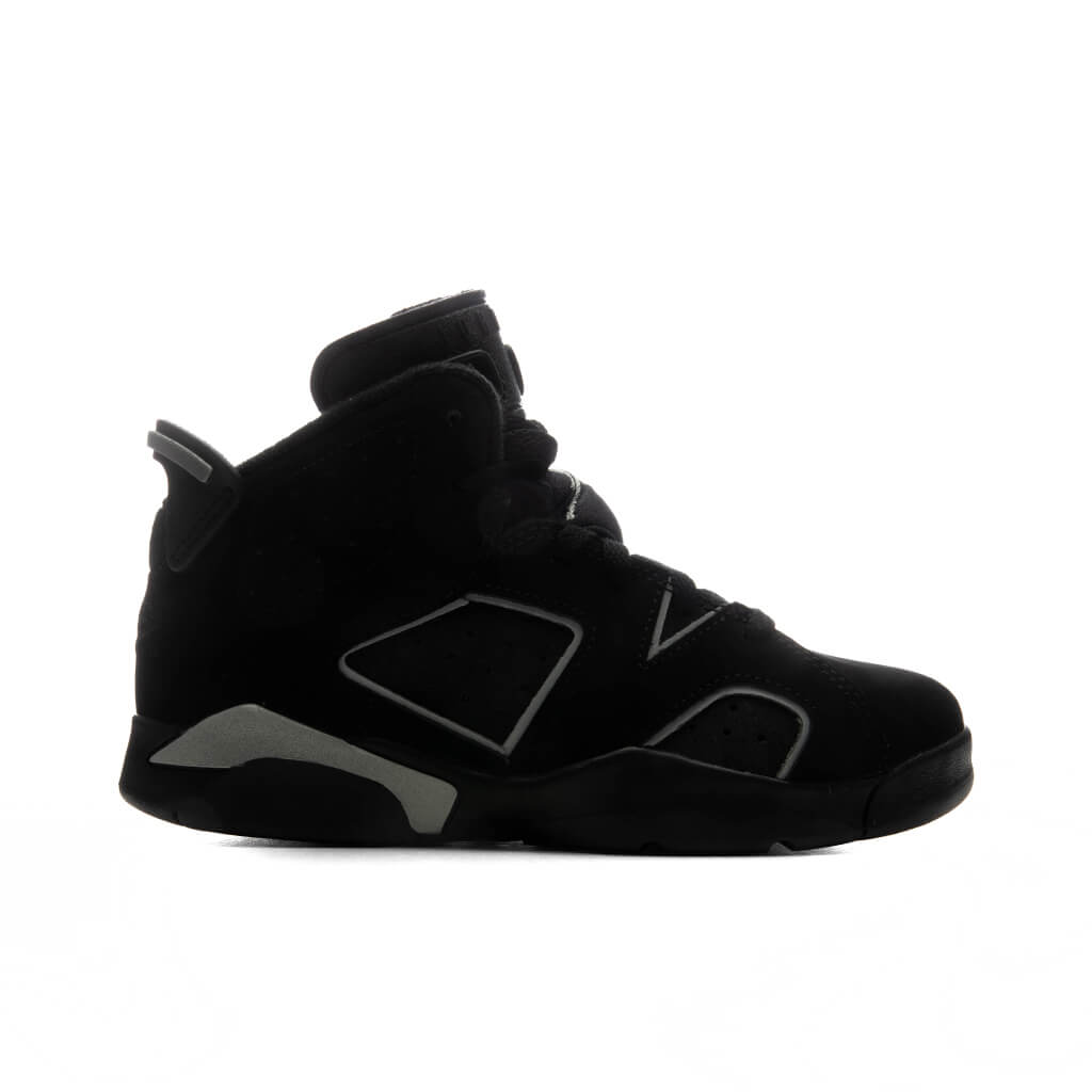 Air Jordan 6 Retro 'Cap and Gown' (PS) - Black/Reflect Silver/Black Jordan